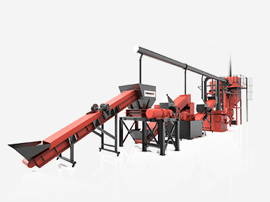 廃ラジエーターリサイクルライン